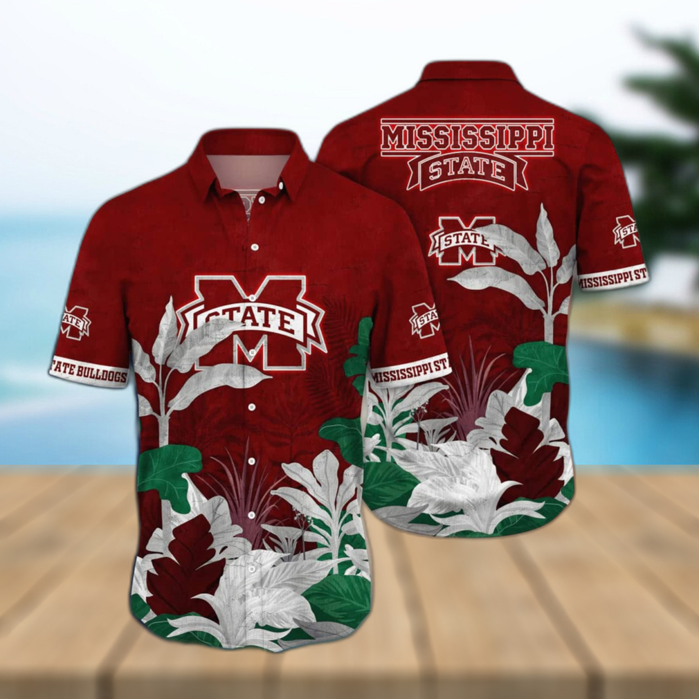 Tropical Aloha NCAA Mississippi State Bulldogs Hawaiian Shirt Gift For Beach Lovers - Limotees