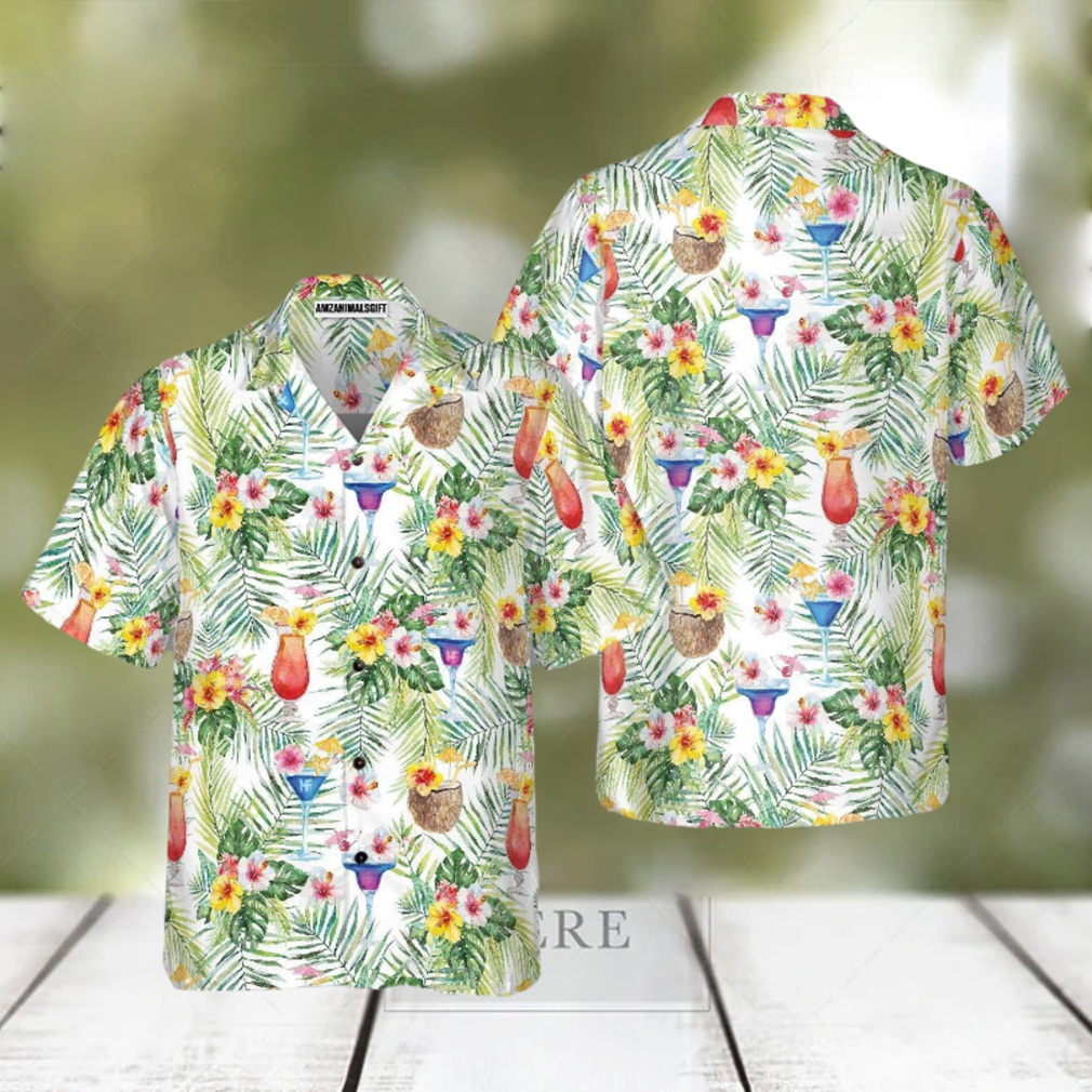 Tropical Cocktail Hawaiian Shirt - Limotees