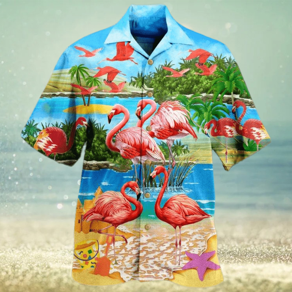 Tropical Flamingo Hawaiian Shirt - Limotees