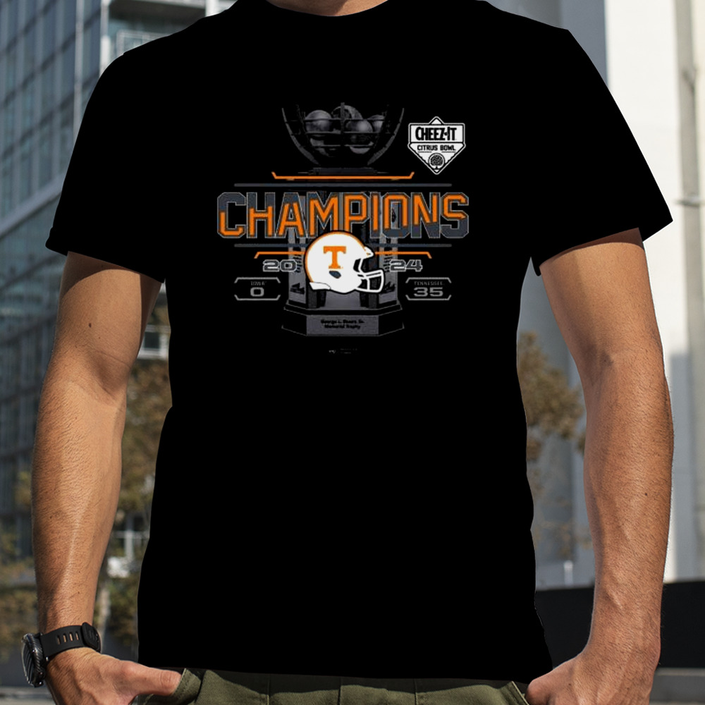 Volunteers Football 2024 Cheez-It Citrus Bowl Champions Iowa 0 Tennessee 35 Shirt