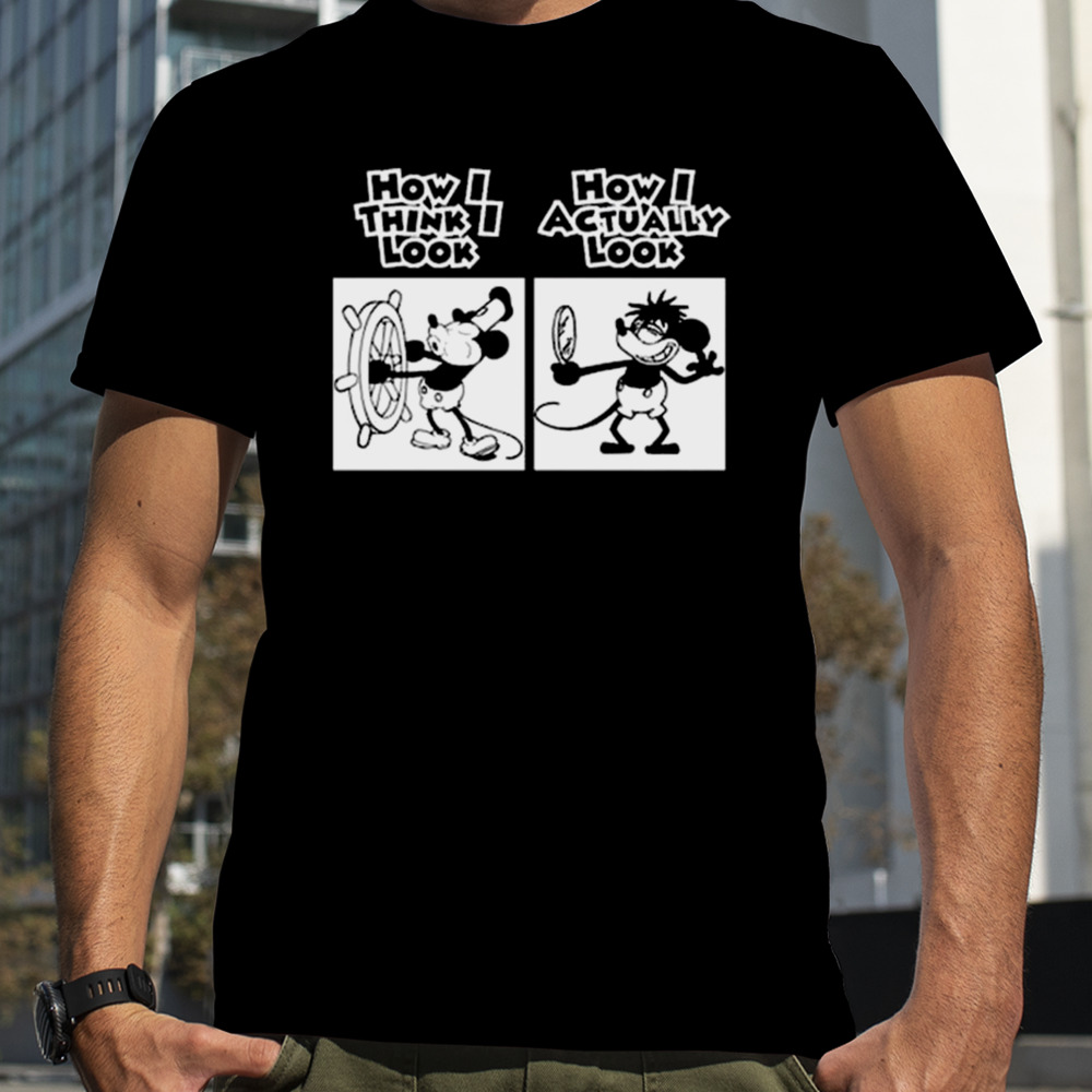 Walrus Carp How I Actually Look Steamboat Willie Meme Shirt