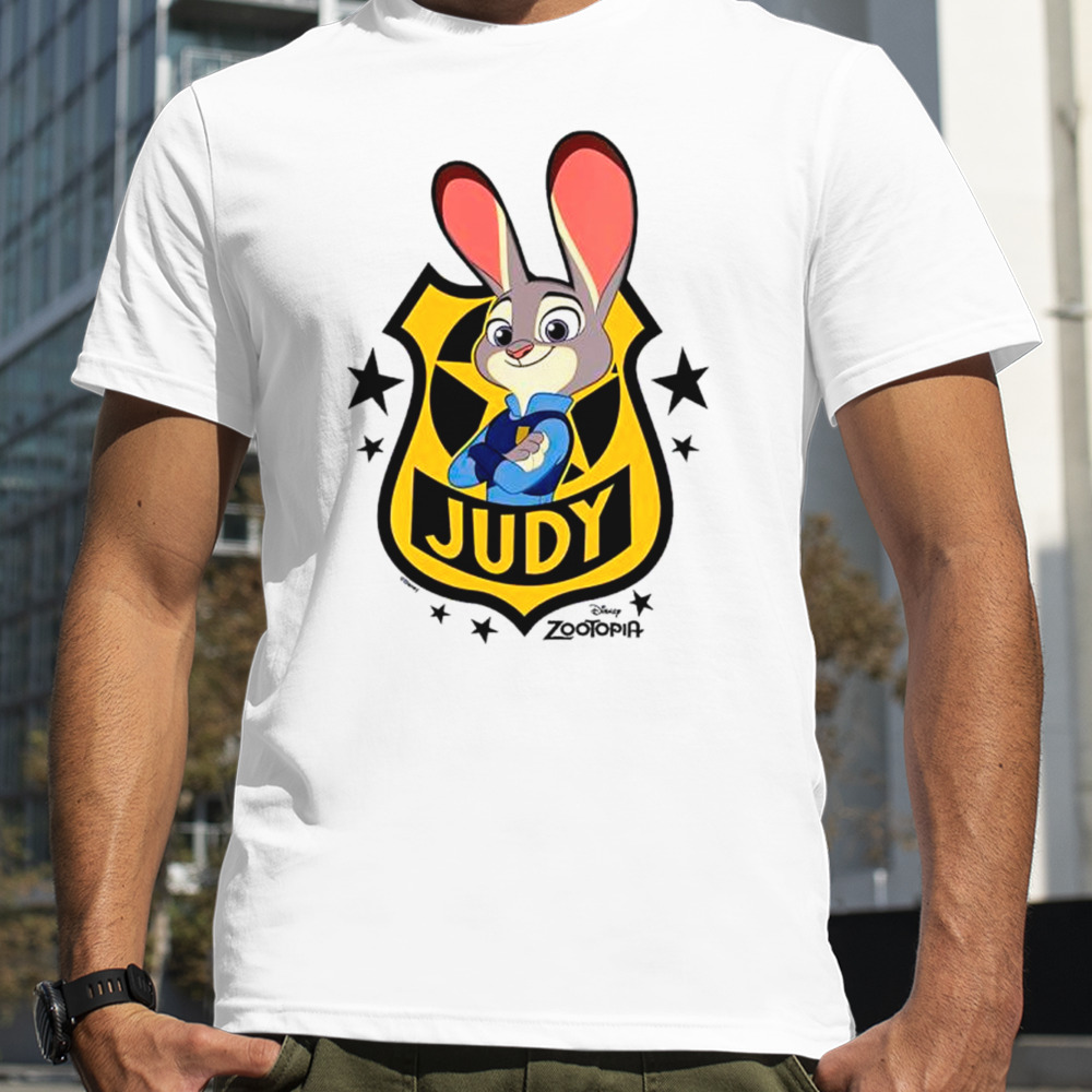 Womens Zootopia Judy Badge Shirt