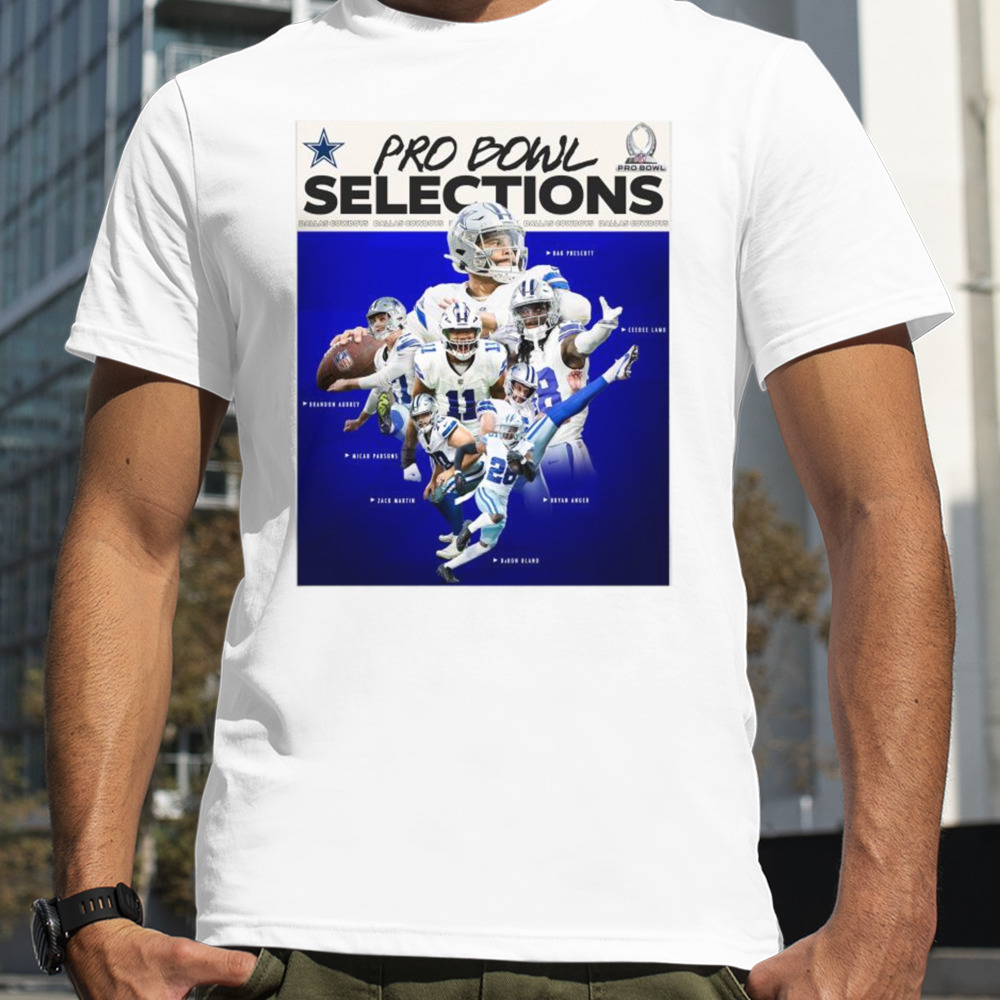 Dallas Cowboys Pro Bowl Selections Shirt