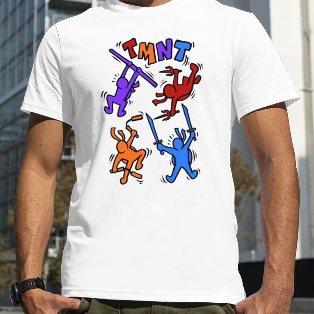 Doodle ninja colorful shirt