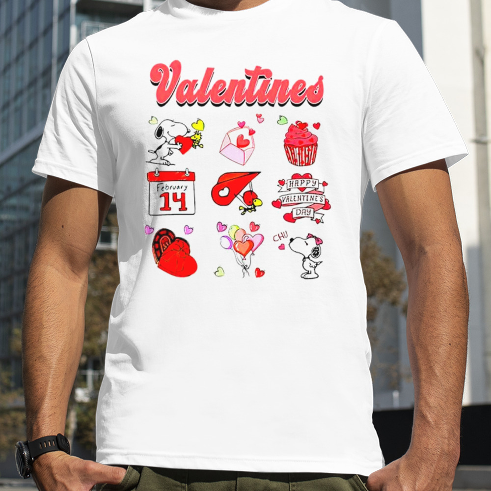 Happy Valentine’s Day Snoopy Love Shirt