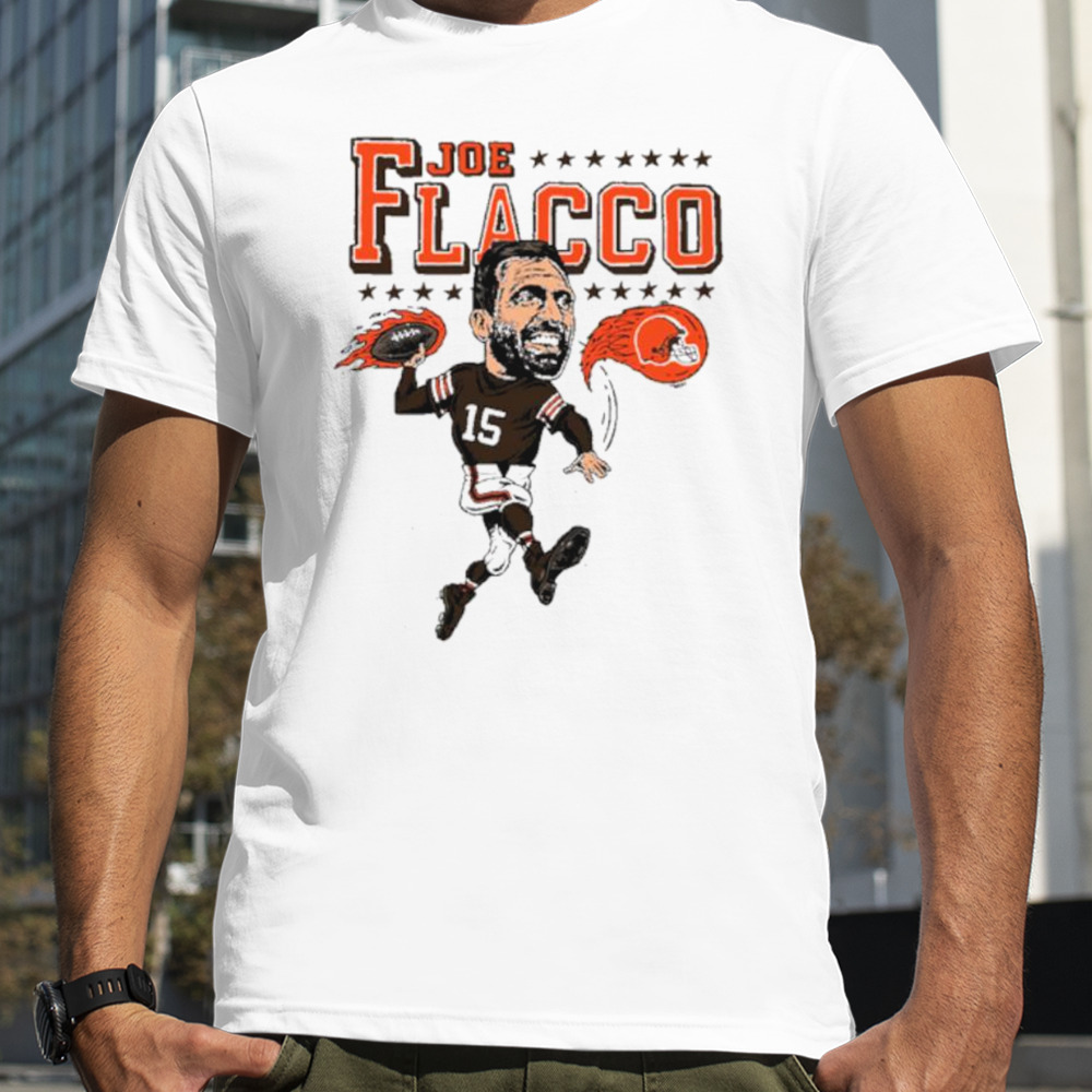 Joe Flacco Cleveland Browns Homage Caricature Player shirt