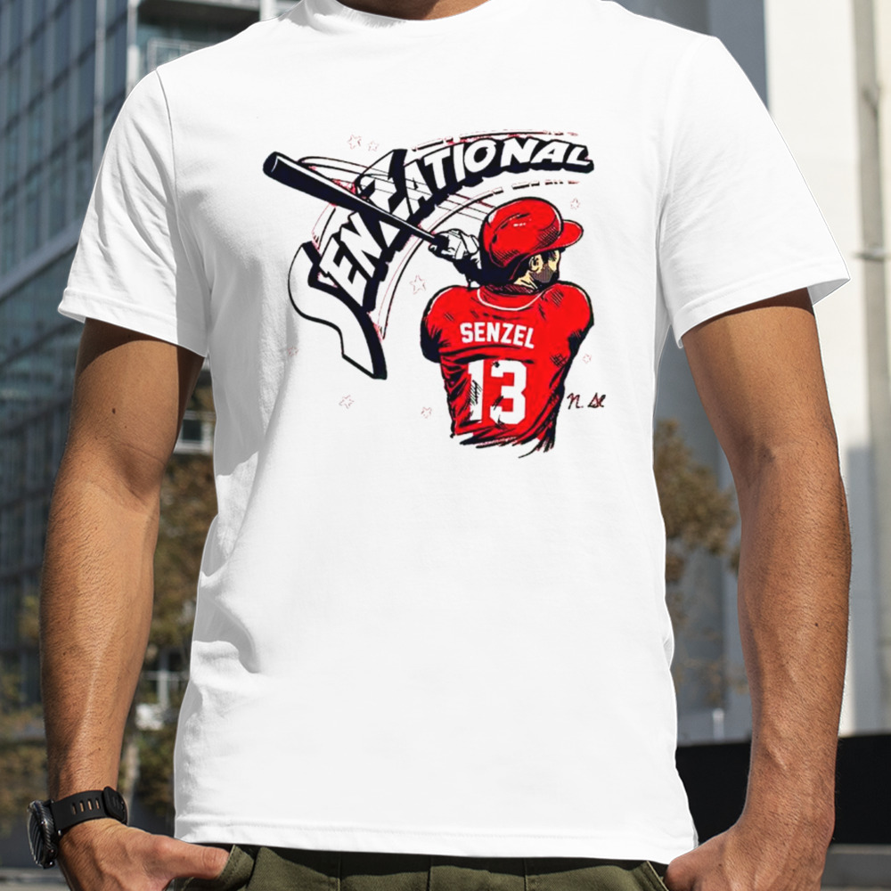 Nick Senzel Washington Nationals Senzational MLBPA Baseball Shirt