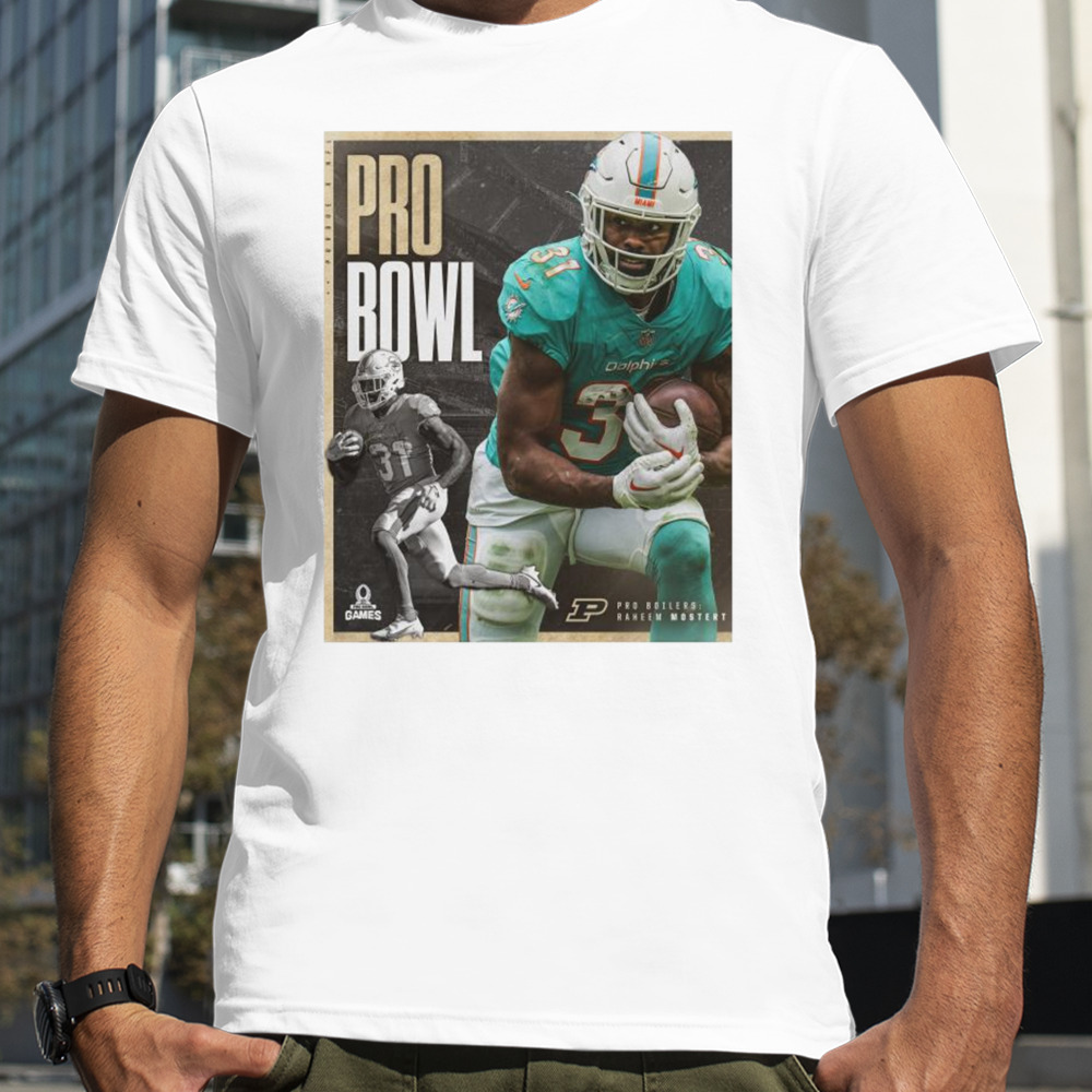 Raheem Mostert 21 Touchdowns 1187 Yards 1st Pro Bowl Shirt