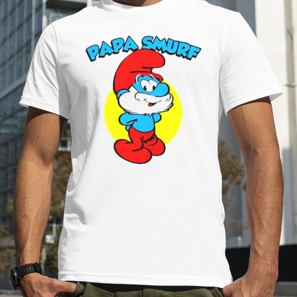 Shannon Sharpe Papa Smurf shirt