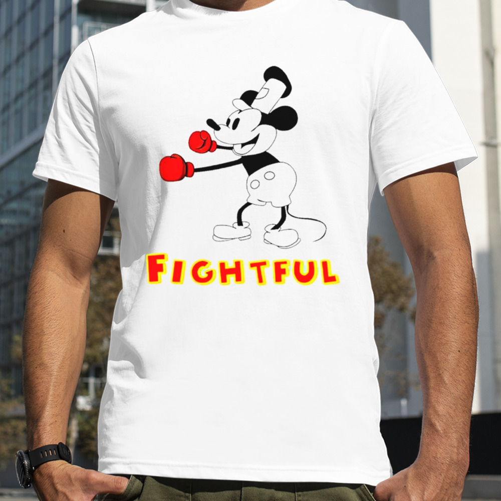 Steamboat Fightful Mickey Mouse Shirt