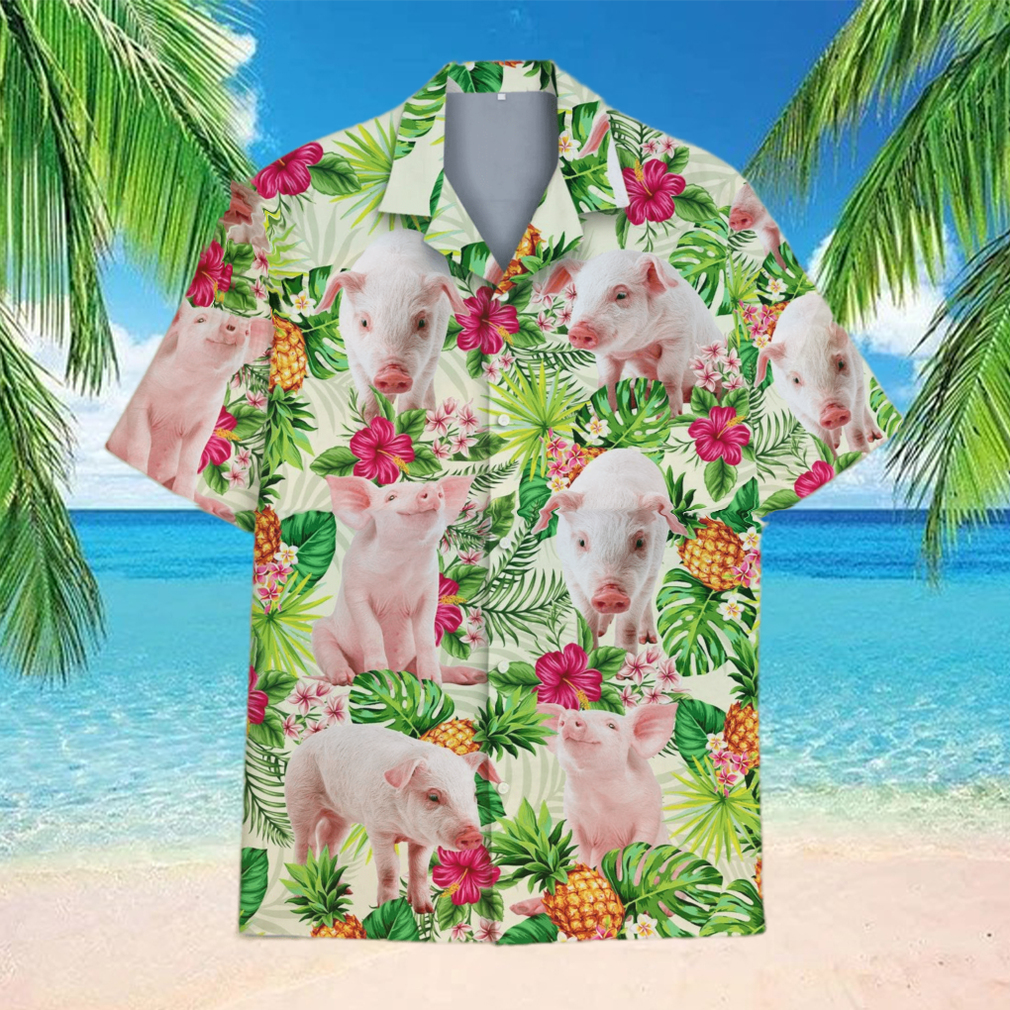 Tropical Pig Hawaiian Shirt - Limotees