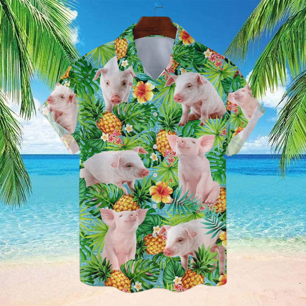 Tropical Pig Hawaiian Shirt Style 2 Summer Gift For Men And Women - Limotees