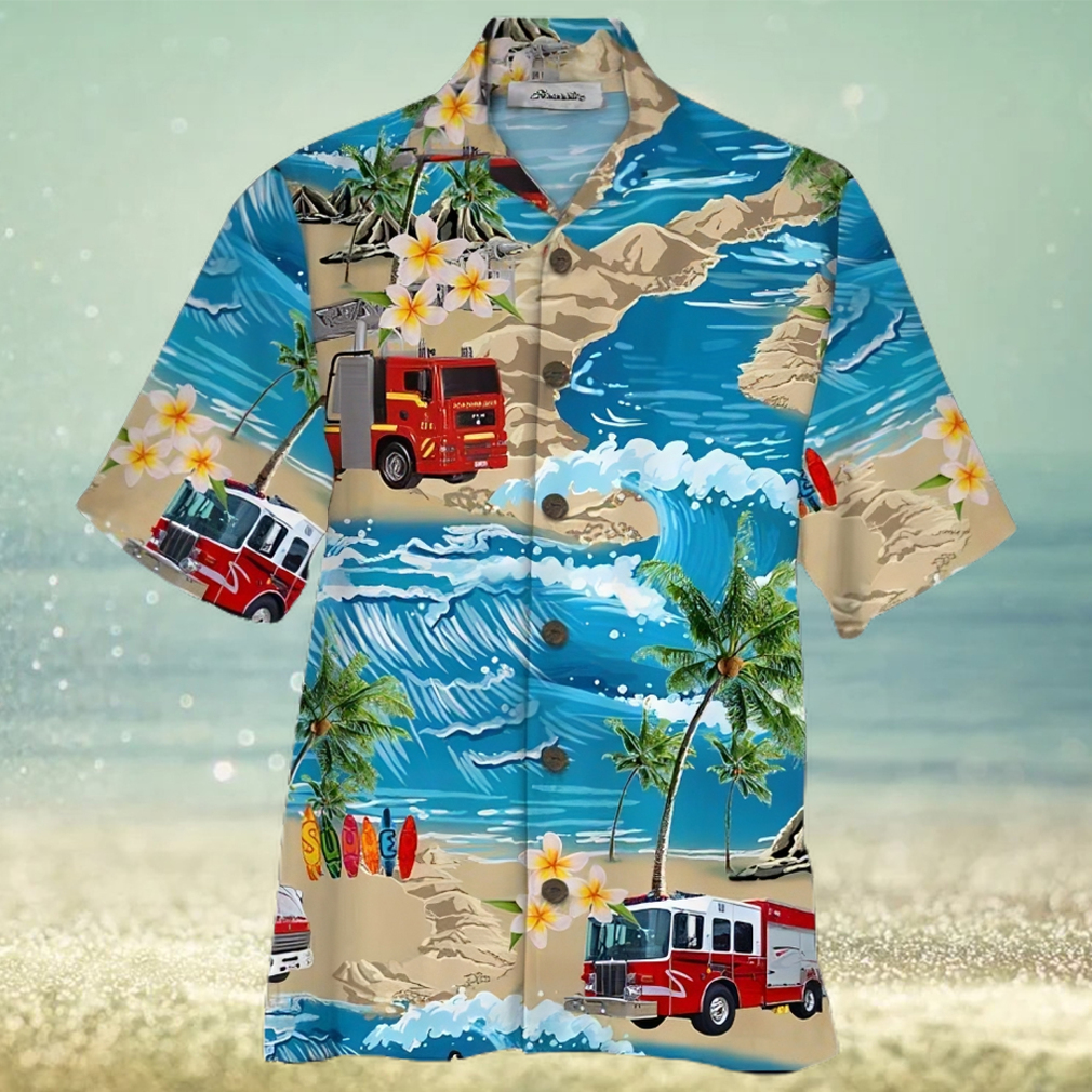 Truck Colorful Unique Design Unisex Hawaiian Shirt - Limotees