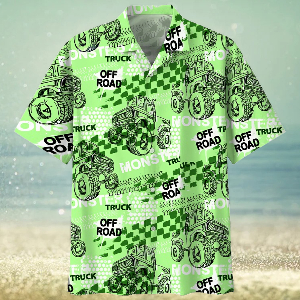 Trucker Green Amazing Design Unisex Hawaiian Shirt - Limotees