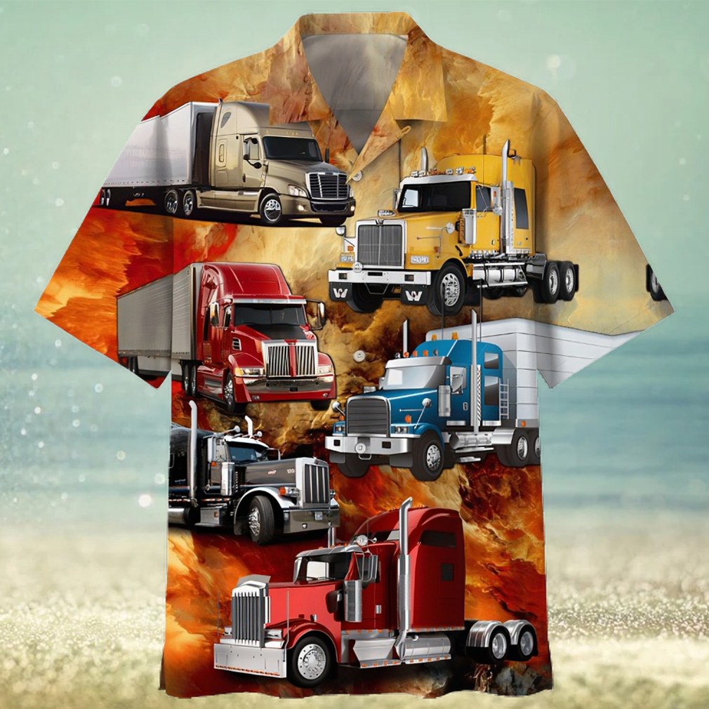 Trucker Tan Nice Design Unisex Hawaiian Shirt - Limotees