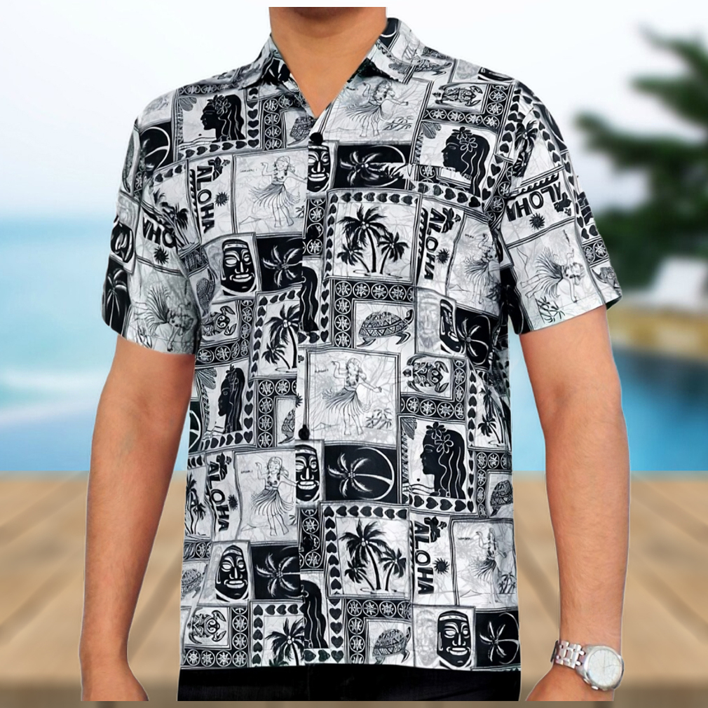 Turtle Black Awesome Design Hawaiian Shirt - Limotees