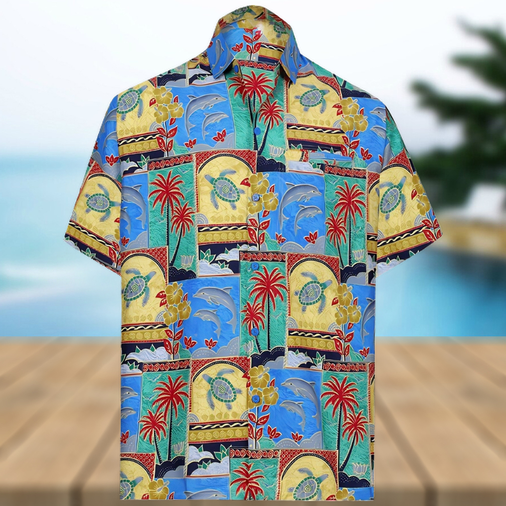 Turtle Colorful High Quality Hawaiian Shirt Dhc18061692 - Limotees