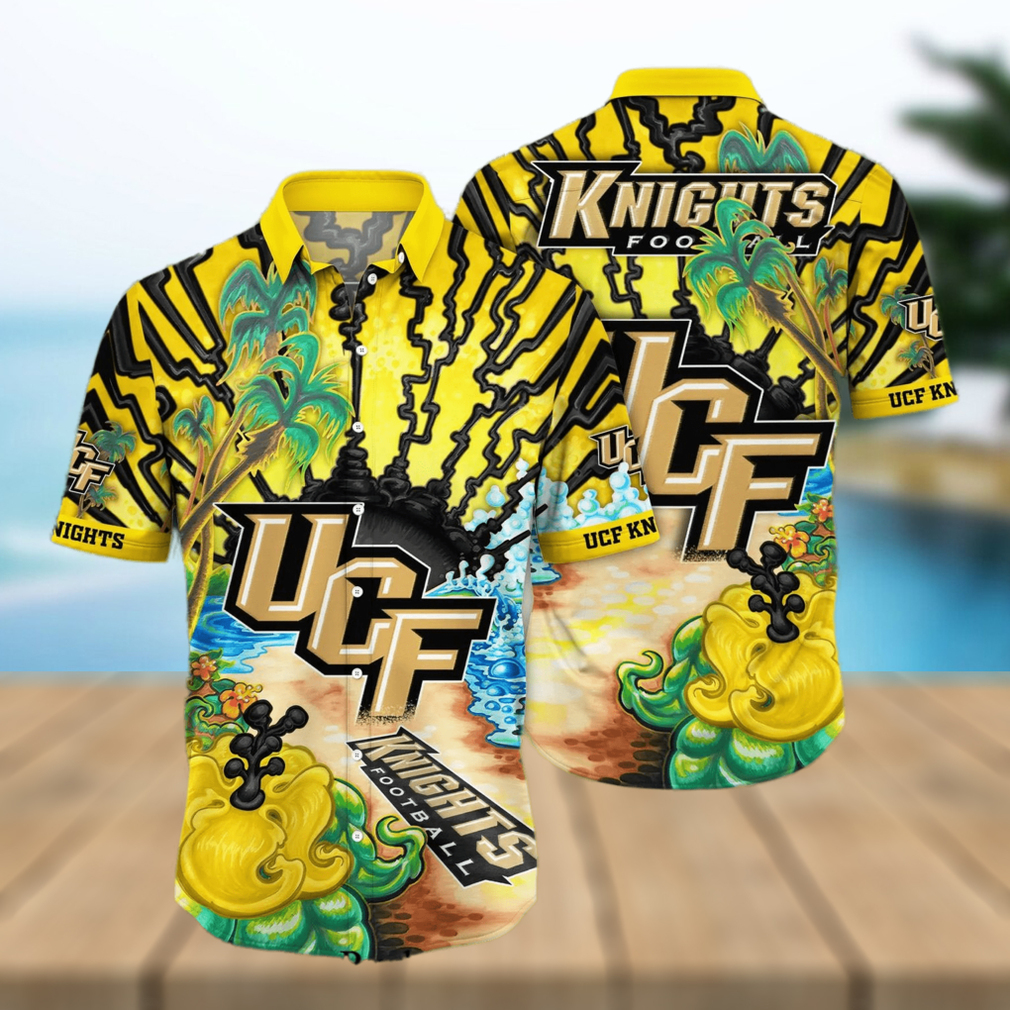 UCF Knights NCAA For Sports Fan 3D Printed Hawaiian Style Shirt - Limotees