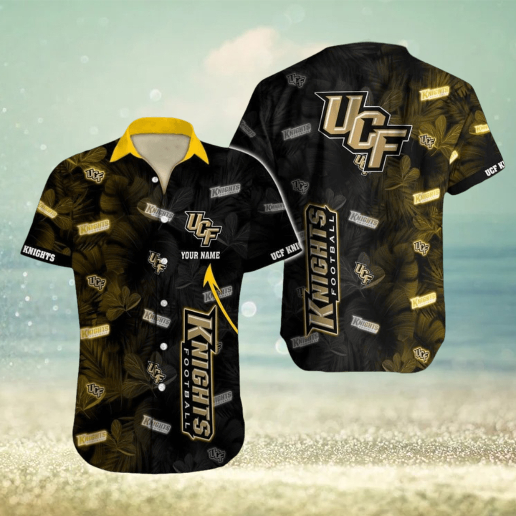 UCF Knights NCAA Modern Custom Name Hawaiian Shirt Beach For Men Women Gift For Fans - Limotees