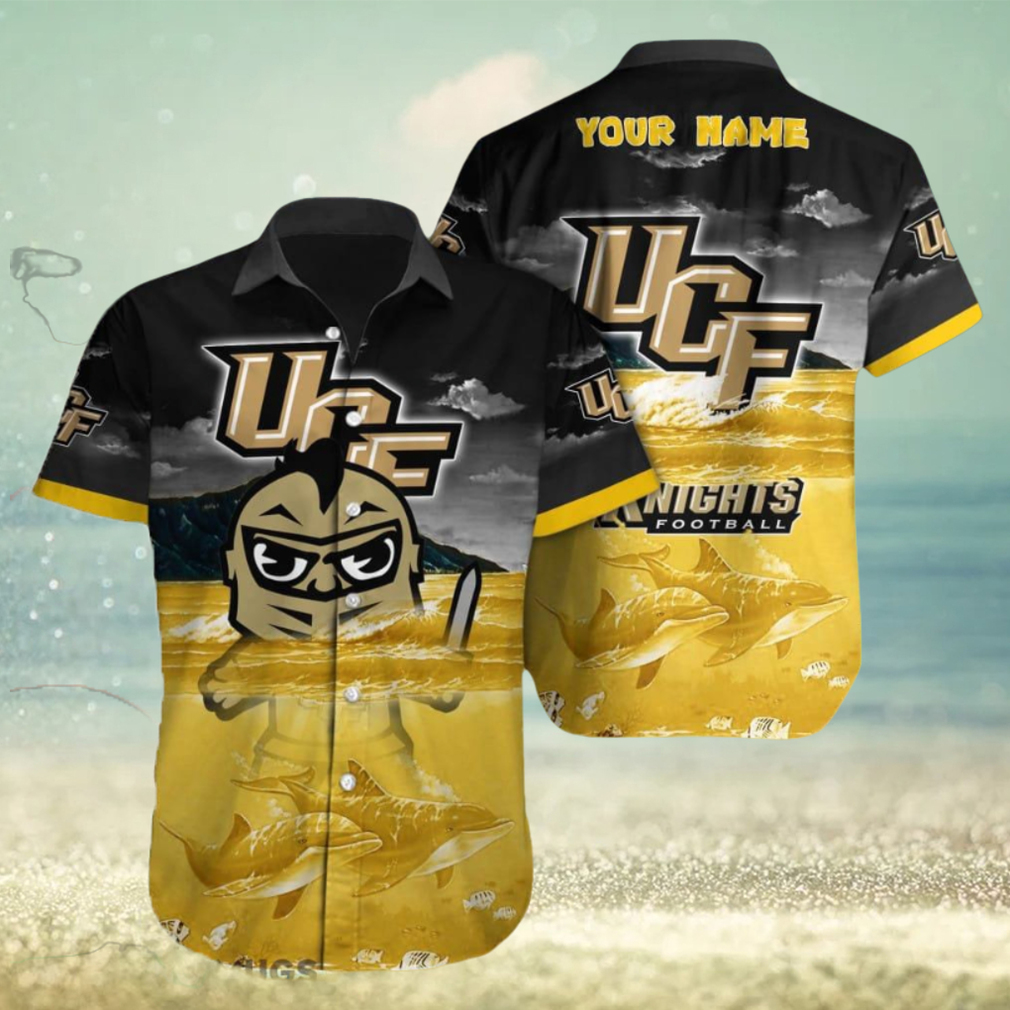 UCF Knights NCAA Top Custom Name Hawaiian Shirt Beach For Men Women Gift For Fans - Limotees