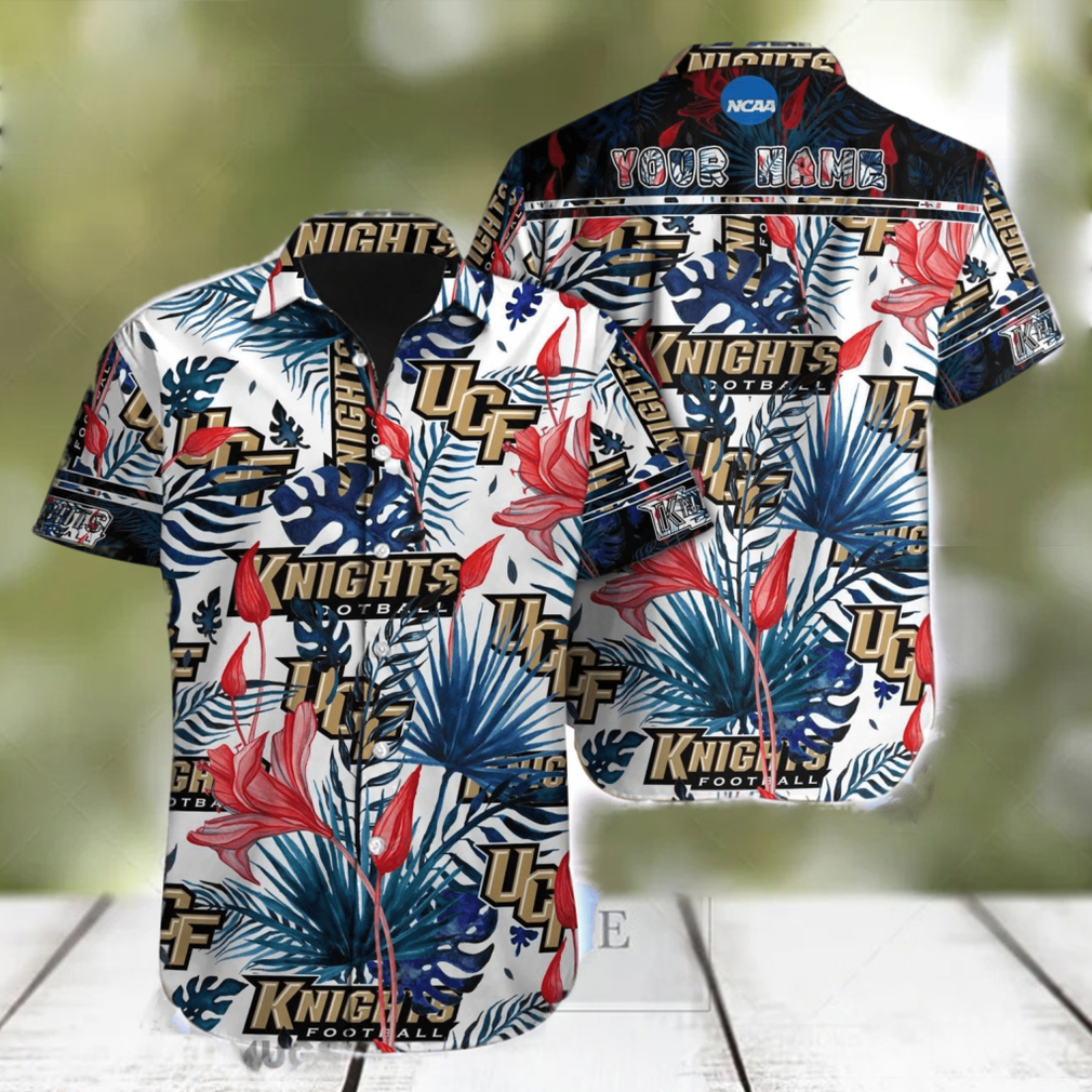 UCF Knights NCAA1 Team Aloha Hawaiian Shirt Custom Name For Fans - Limotees