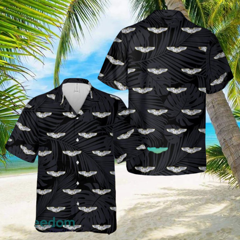 US Air Force Aviator Badge Air Force Pilot Hawaiian Shirt Summner Vacation Shirt - Limotees