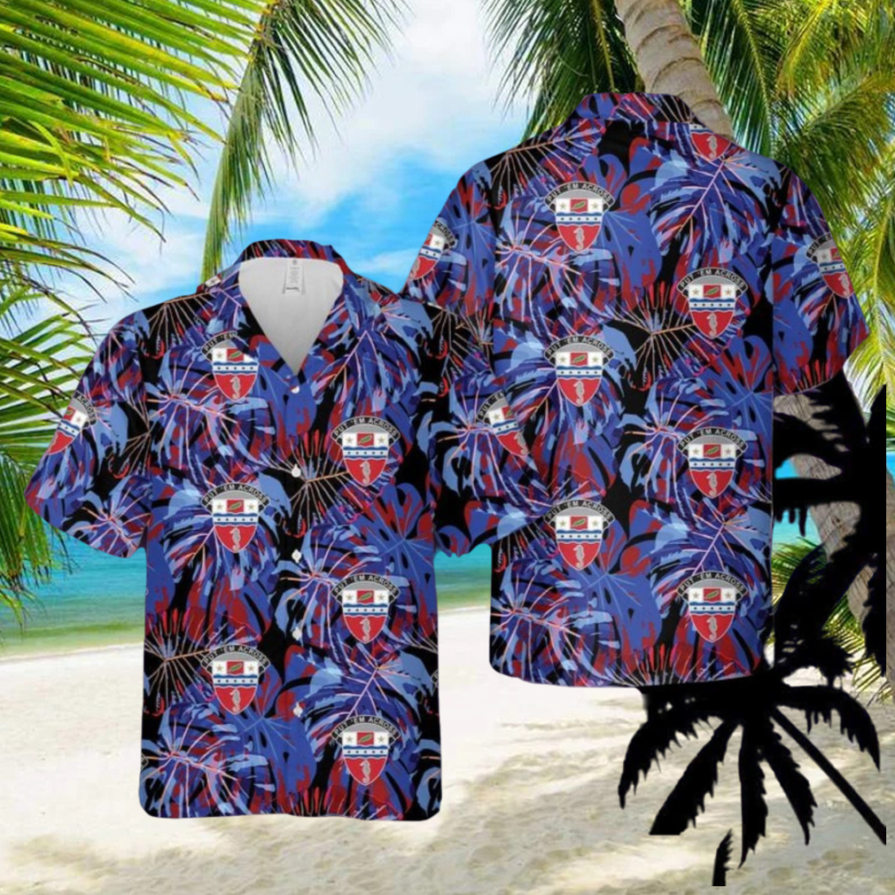 US Army 1st Engineer Brigade DUI Summer Beach Gift 3D Hawaiian Shirt - Limotees