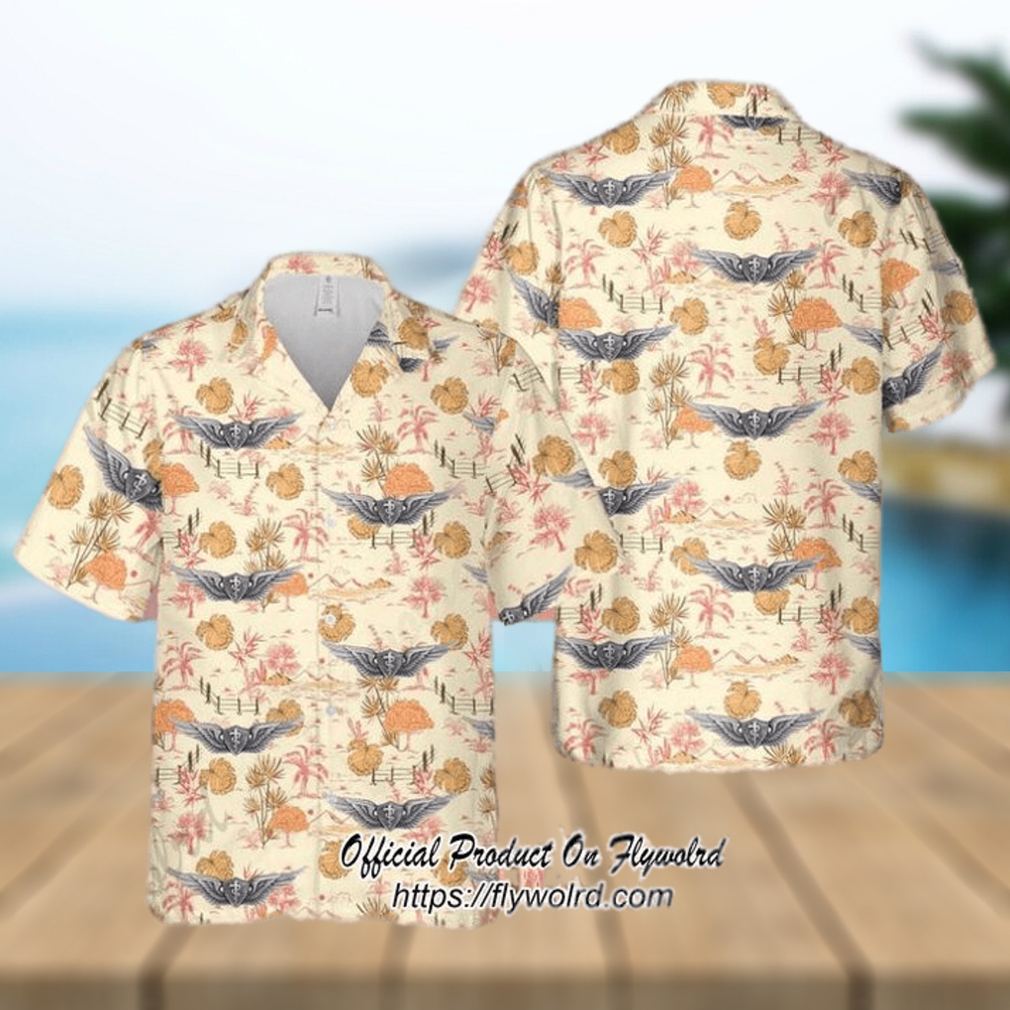 U.S. Army Basic Flight Surgeon Aloha Hawaiian Shirt - Limotees