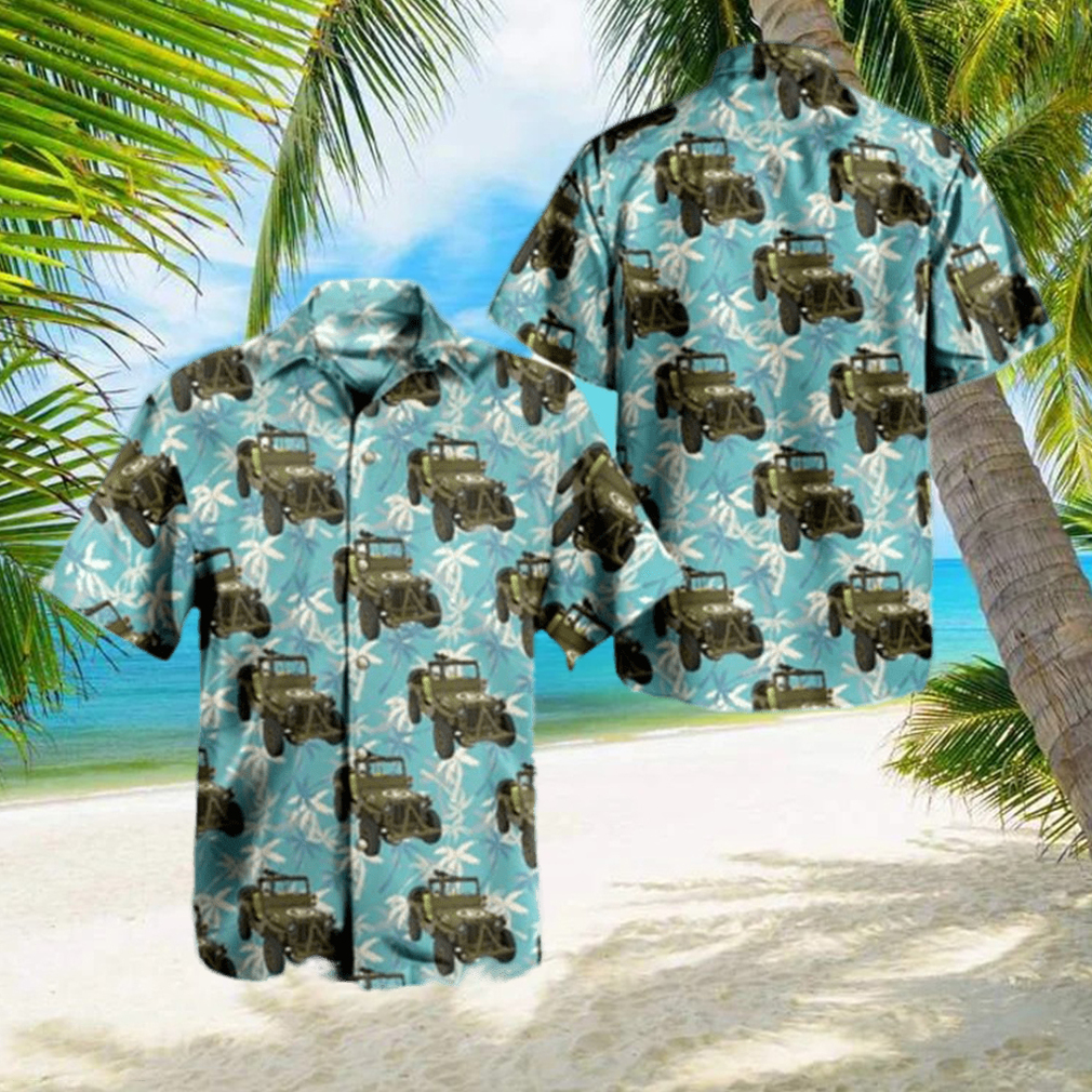 US Army Jeep Willys Hawaiian Shirt - Limotees