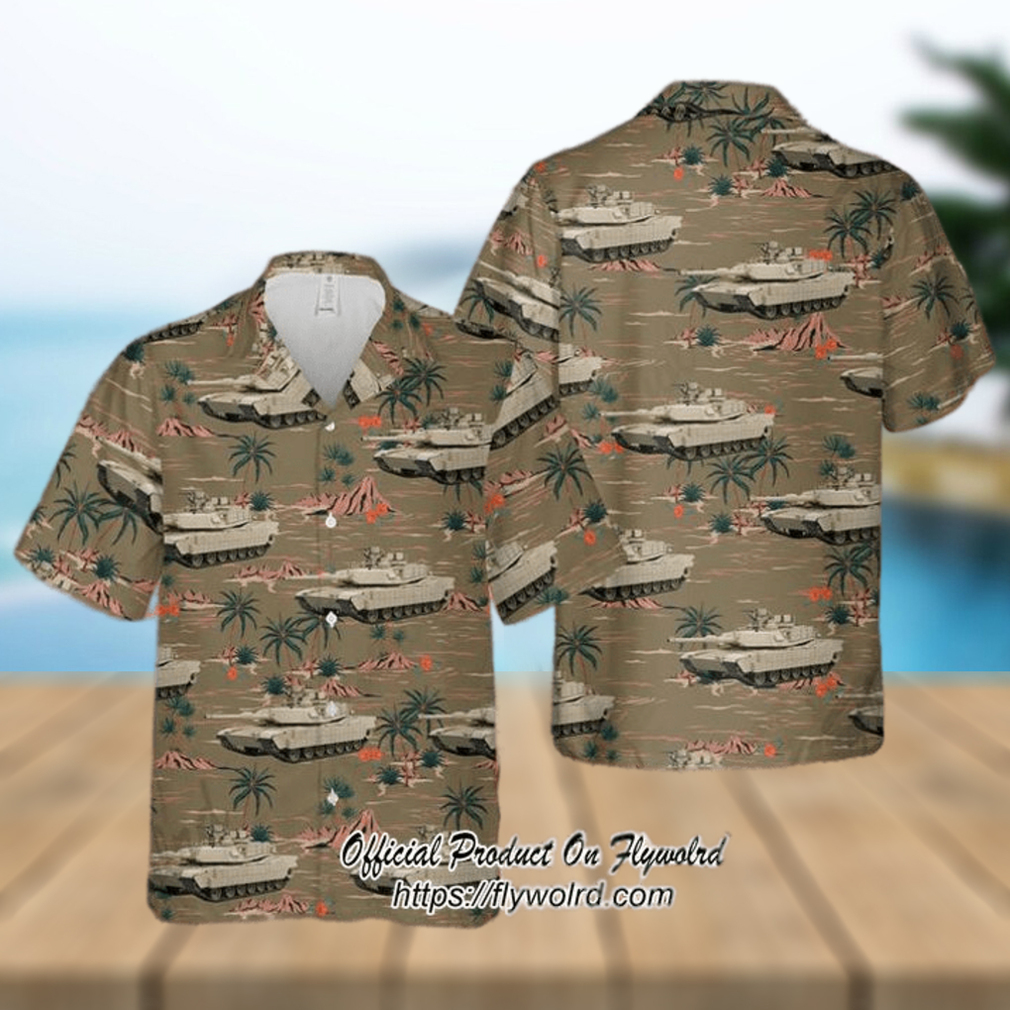 U.S. Army M1 Abrams Unisex Hawaiian Shirt - Limotees