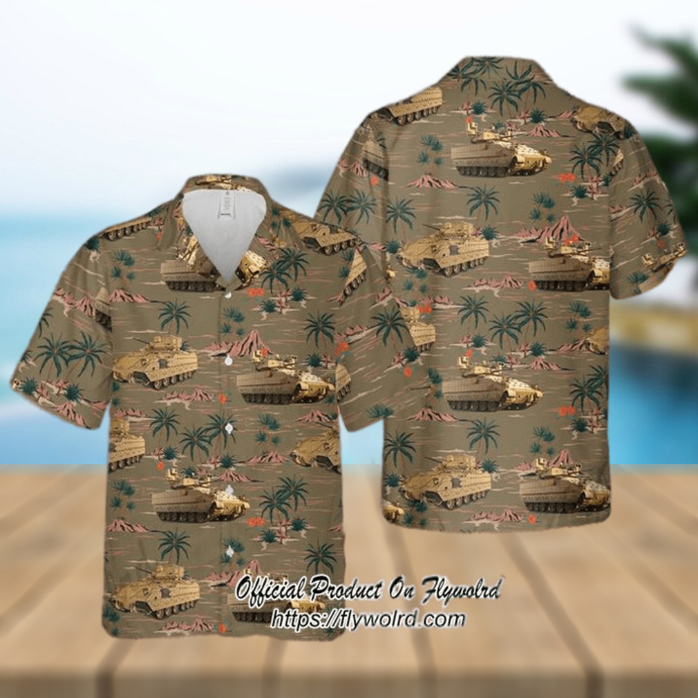 U.S. Army M2A3 Bradley Unisex Hawaiian Shirt - Limotees