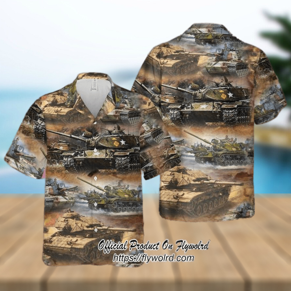 U.S. Army M60A1 Tank Hawaiian Shirt - Limotees