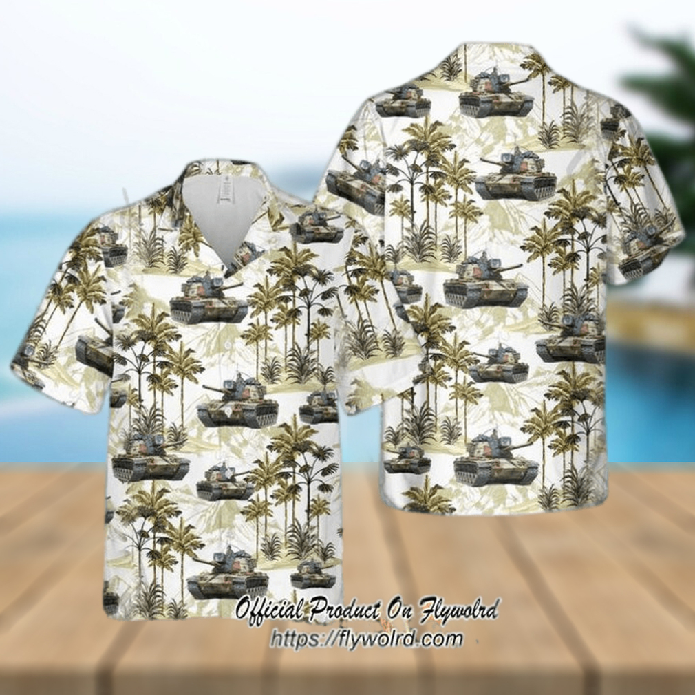 U.S. Army M60A1 Tank Unisex Hawaiian Shirt - Limotees