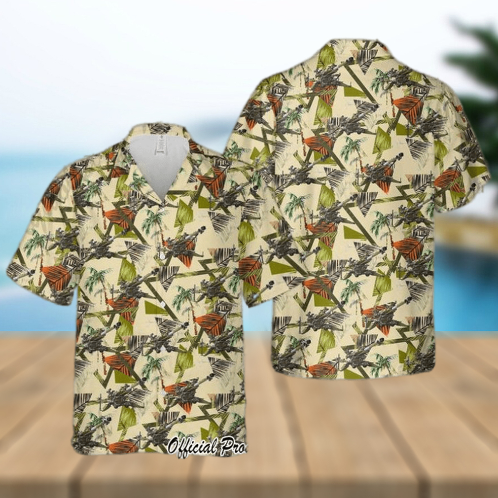 U.S. Army M777 Howitzer Summer Hawaiian Shirt - Limotees