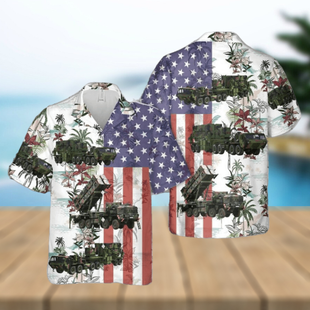 U.S Army MIM 104 Air defense Hawaiian Shirt - Limotees