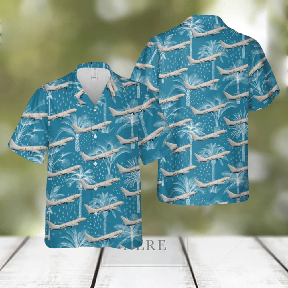 US Navy Boeing P 8 Poseidon Hawaiian Shirt Beach Lover Gift - Limotees