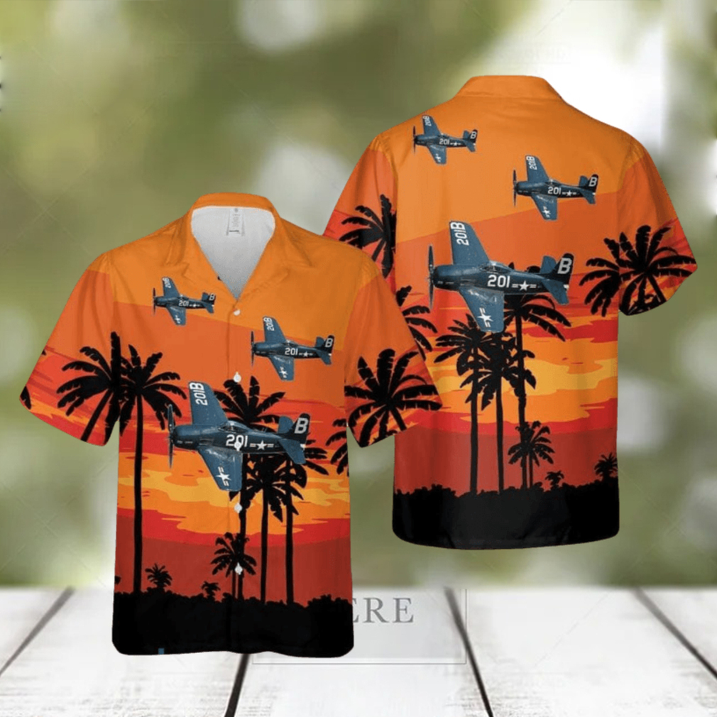 US Navy Grumman F8F Bearcat Hawaiian Shirt Beach Lover Gift - Limotees