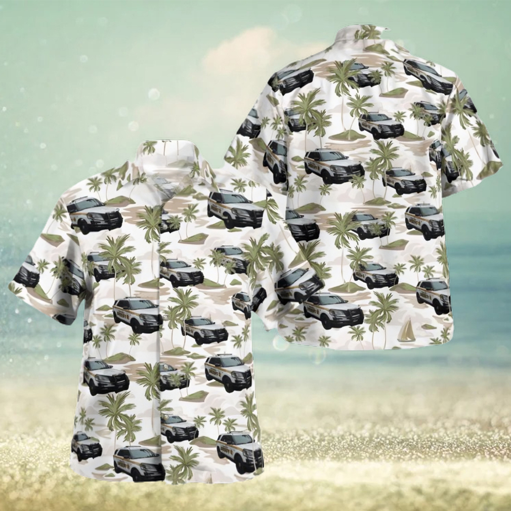 Ulster County Sheriff Patrol Ford Explorer Hawaiian Shirt - Limotees