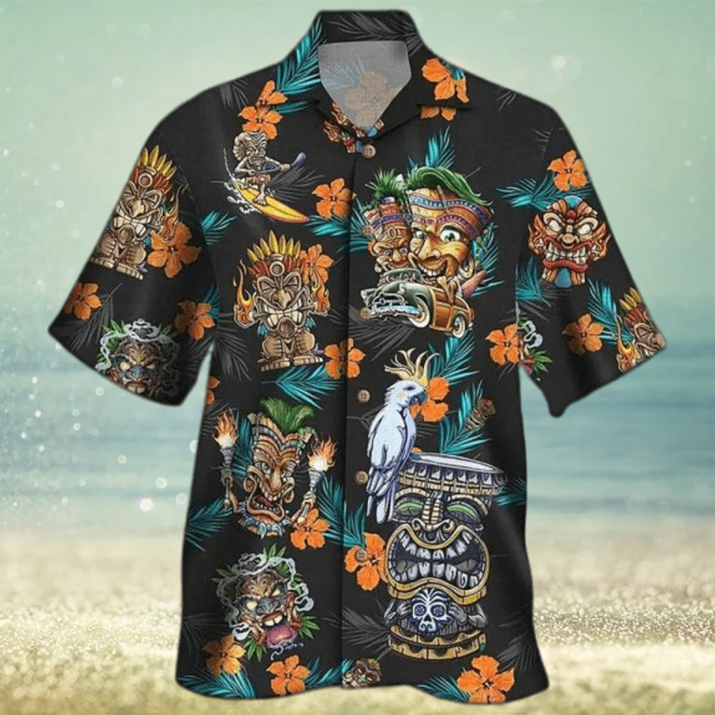 Unisex Aloha Tiki Hawaiian Shirt Summer - Limotees