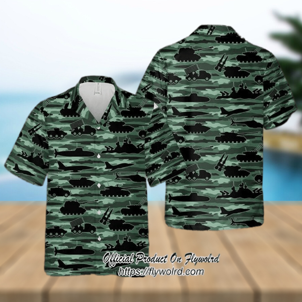 United States Army Equipment Hawaiian Shirt - Limotees