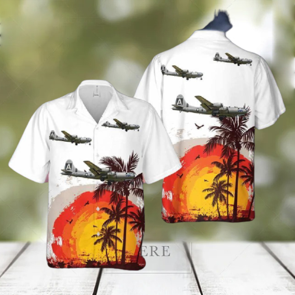 Us Air Force Boeing B 29 Superfortress A Fifi Hawaiian Shirt - Limotees