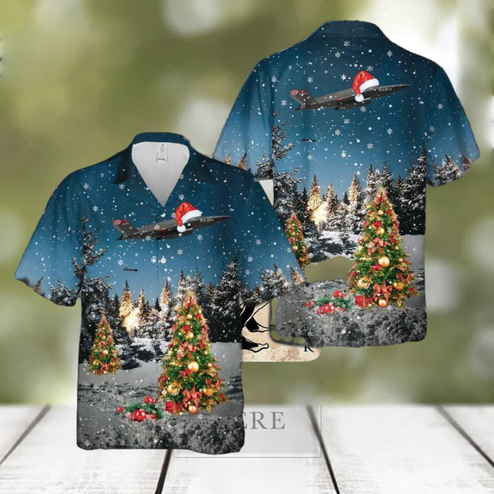 Us Air Force Kratos Xq 58 Valkyrie And Altius 600 Small Unmanned Aircraft System Christmas Hawaiian Shirt - Limotees