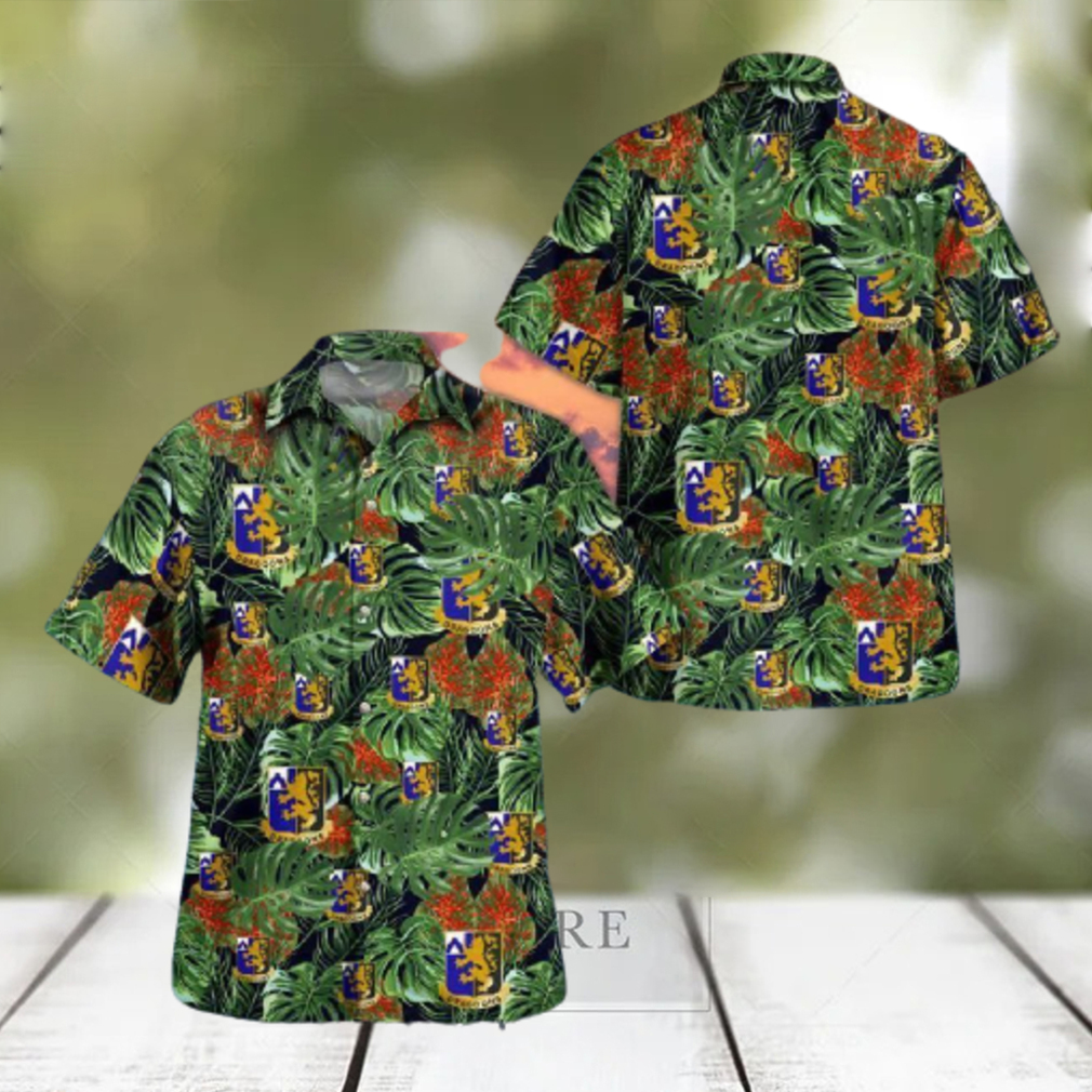 Us Army 48th Infantry Regiment Hawaiian Shirt - Limotees