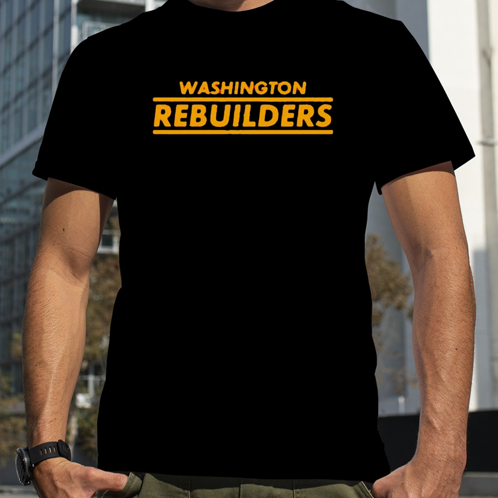 Washington Rebuilders shirt