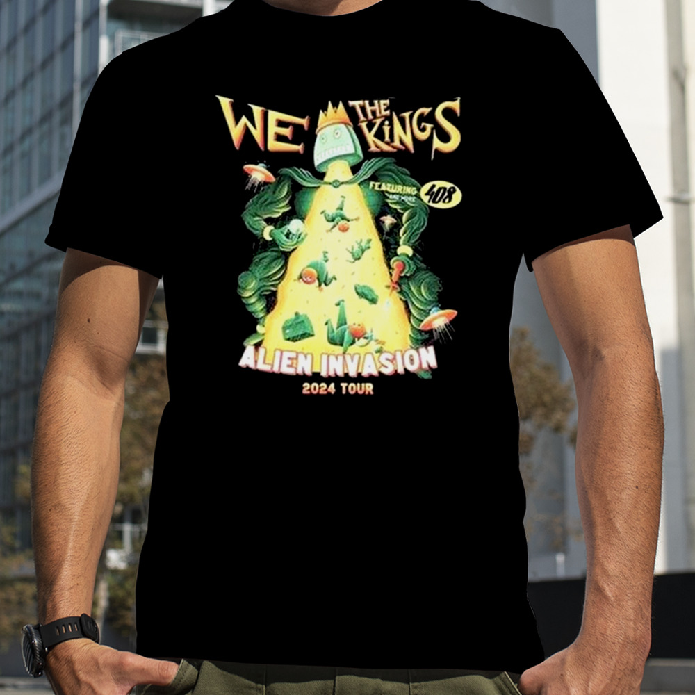 We The Kings Alien Tour 2024 Performance Schedule T-shirt