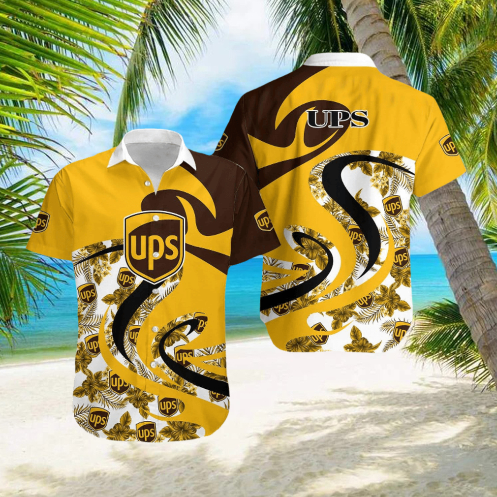 ups Pattern Authentic 3D Hawaiian Shirt Gift For Men And Women Vintage - Limotees