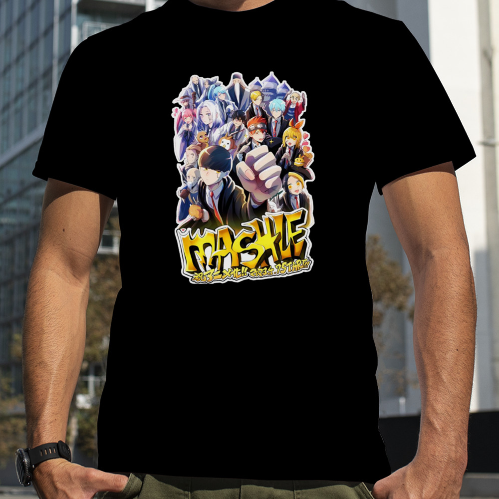 All Characters In Mashle shirt