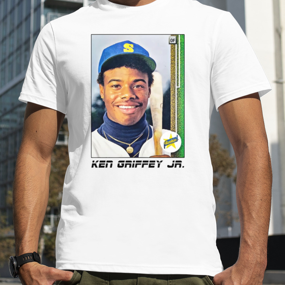 Baseball Card Art Ken Griffey Jr shirt