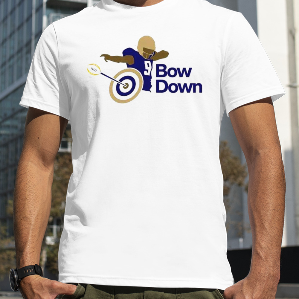 Bow Down Washington Huskies Shirt