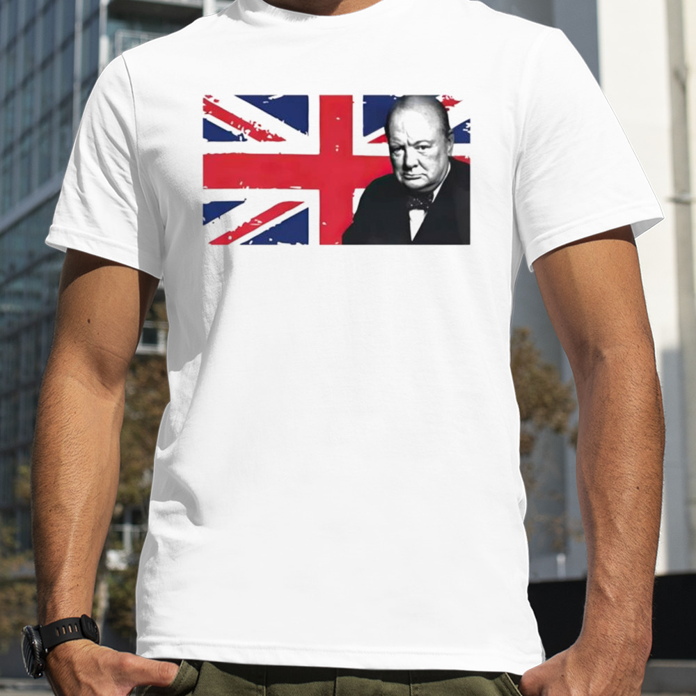 Britain First Winston Churchill never surrender shirt